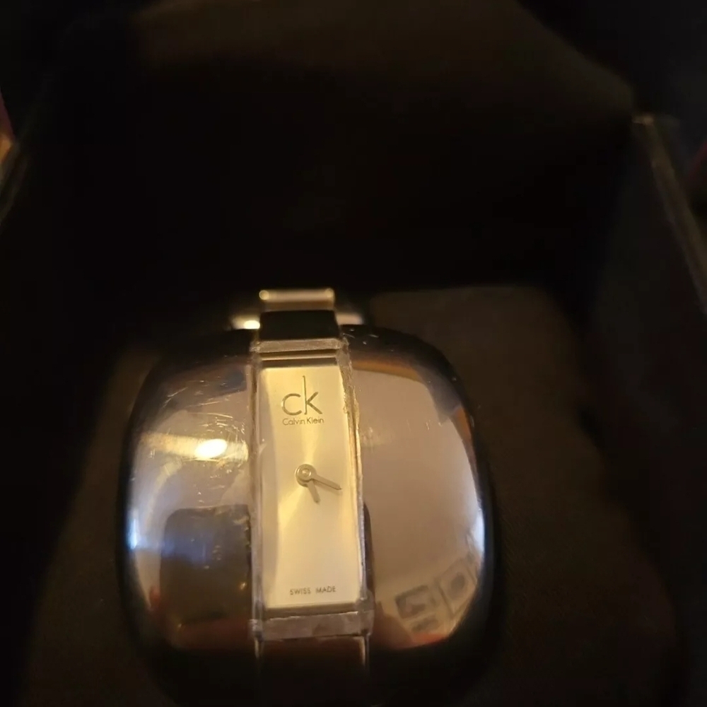 Calvin Klein Treasure Stainless Steel Bracelet Silver Dial Quartz Womens Watch - Picture 7 of 9